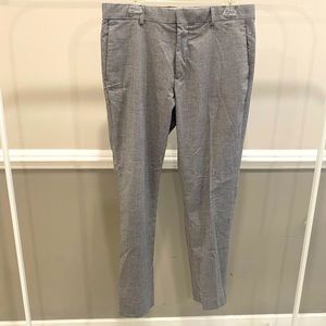 H&M Grey Straight Leg Trousers Size 33R